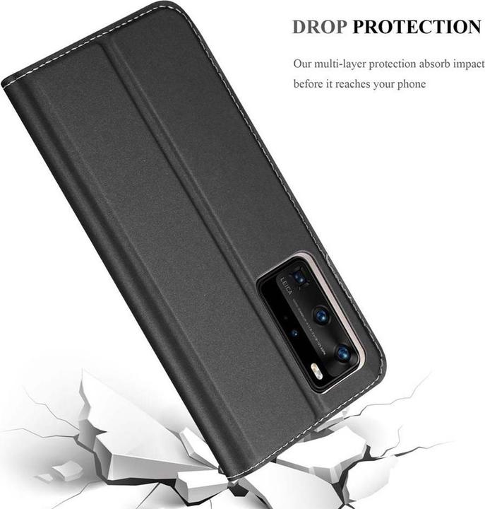 Actual product image Cadorabo Book Classy Style Cover (Huawei P40 Pro)