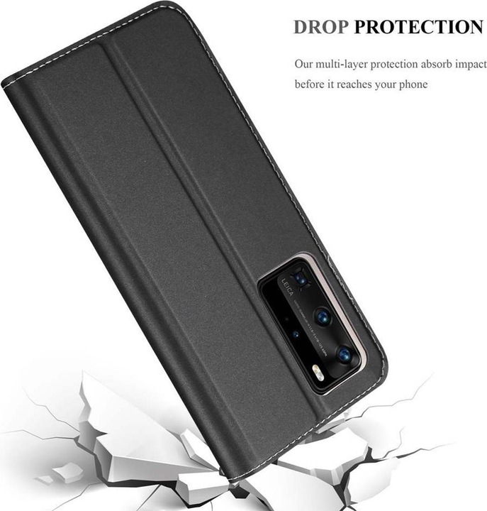 Produktbild Cadorabo Book Classy Style Cover (Huawei P40 Pro)