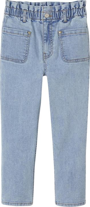 Immagine prodotto Vertbaudet Die UNVERWÜSTLICHE, robuste Mädchen Paperbag-Jeans (140)