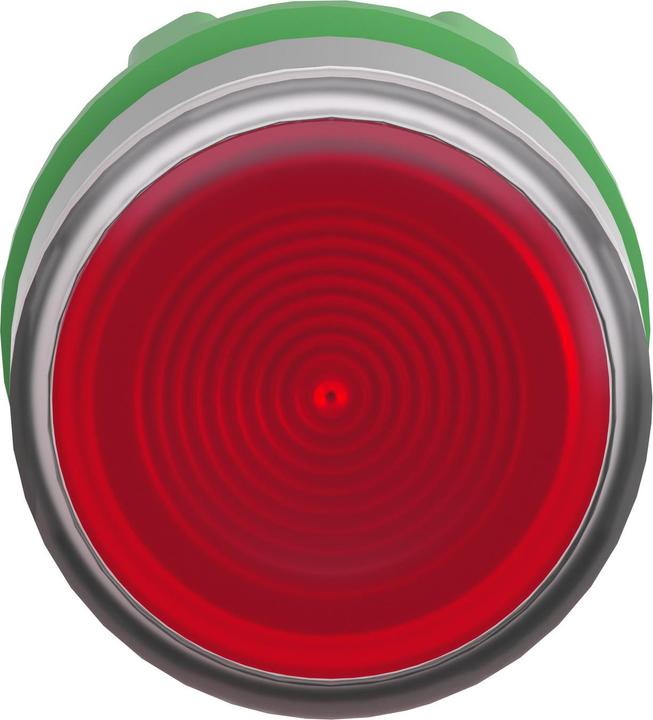 Actual product image Schneider Electric Illuminated pushbutton, front, grooved, ZB5AW343SC0