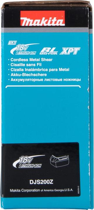 Produktbild Makita DJS200Z Blechschere Doppelbackenschere - Gerader Schnitt