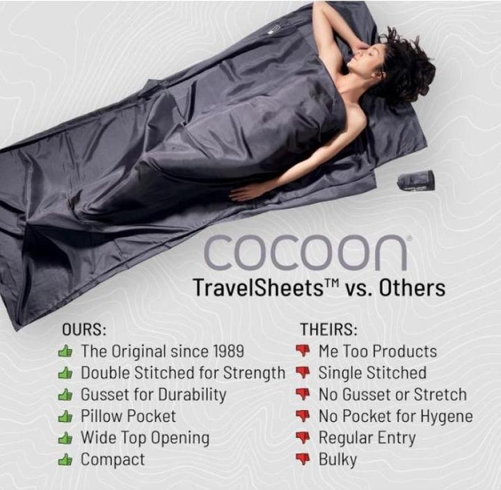 Produktbild Cocoon TravelSheet Silk (220 cm)