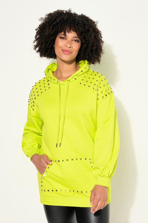 Immagine prodotto Angel of Style Hoodie, oversized, Kapuze, Ziernieten, Ballon-Ärmel (48)