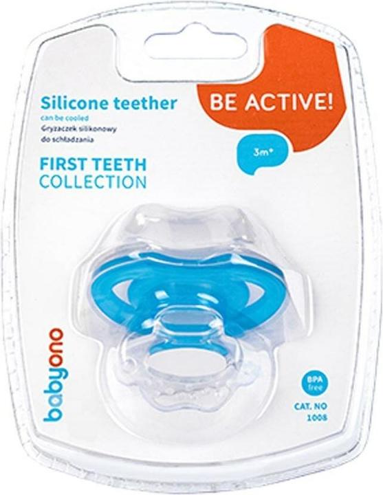 Produktbild Babyono 1008/01 SILIKON BLAU (3 Monate)