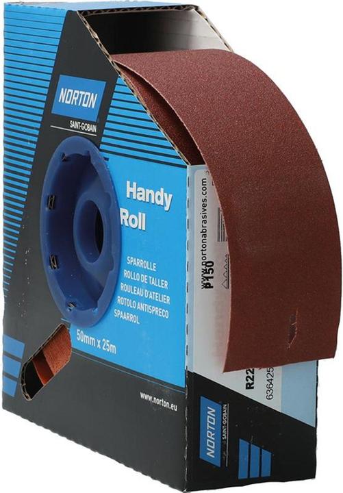 Norton Economy roll R222 50mmx25m P150 (P150)