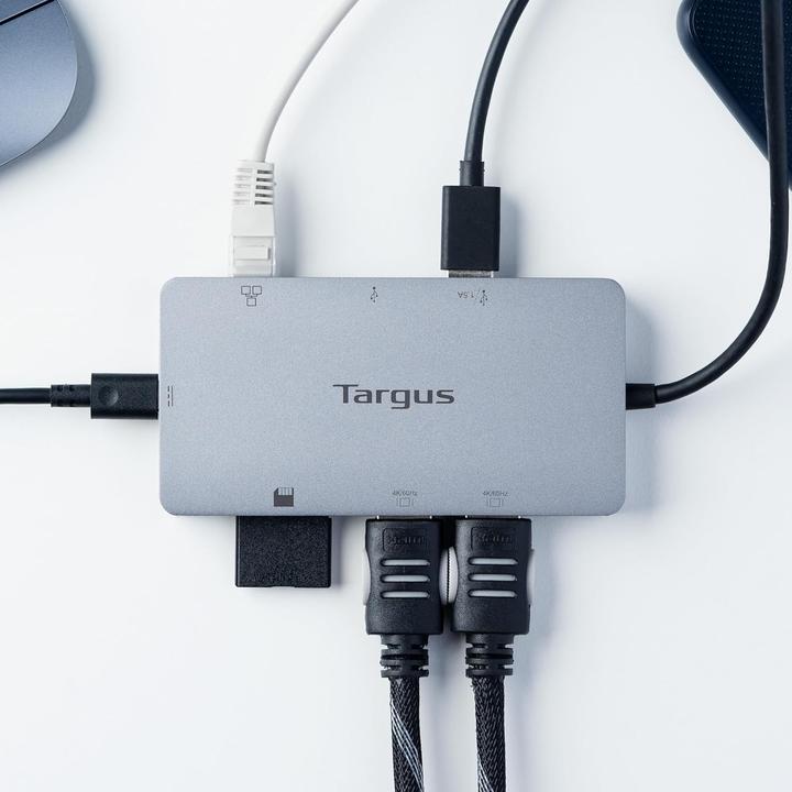 Image du produit Targus USB-C Dual 4K (USB-C, 8 ports)