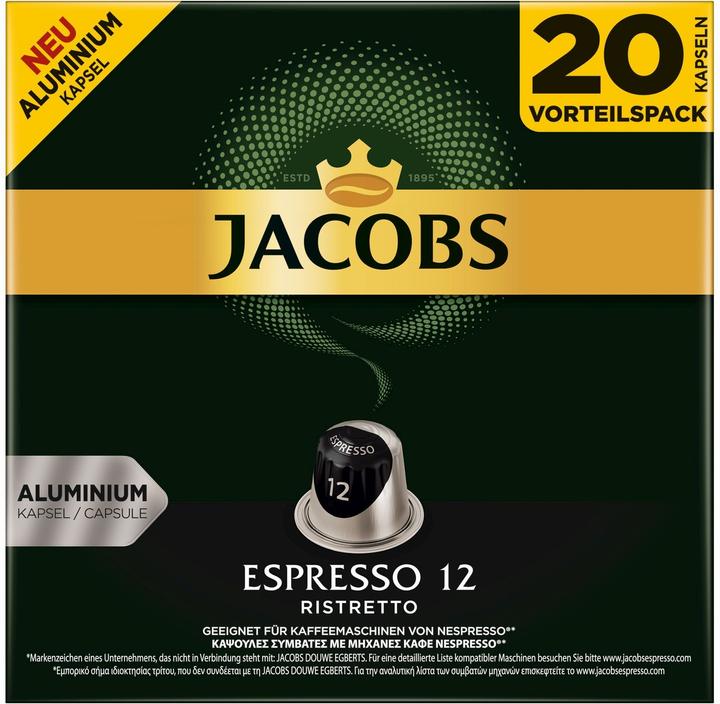 Actual product image Jacobs Ristretto (20 x Port.)