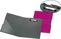 Produktbild Herlitz Klemmbrett-Mappe easy orga to go, beere DIN A4, aus Polyfoam-Kunststoff, vernickelte Klemmmechanik (24 x 33 cm)