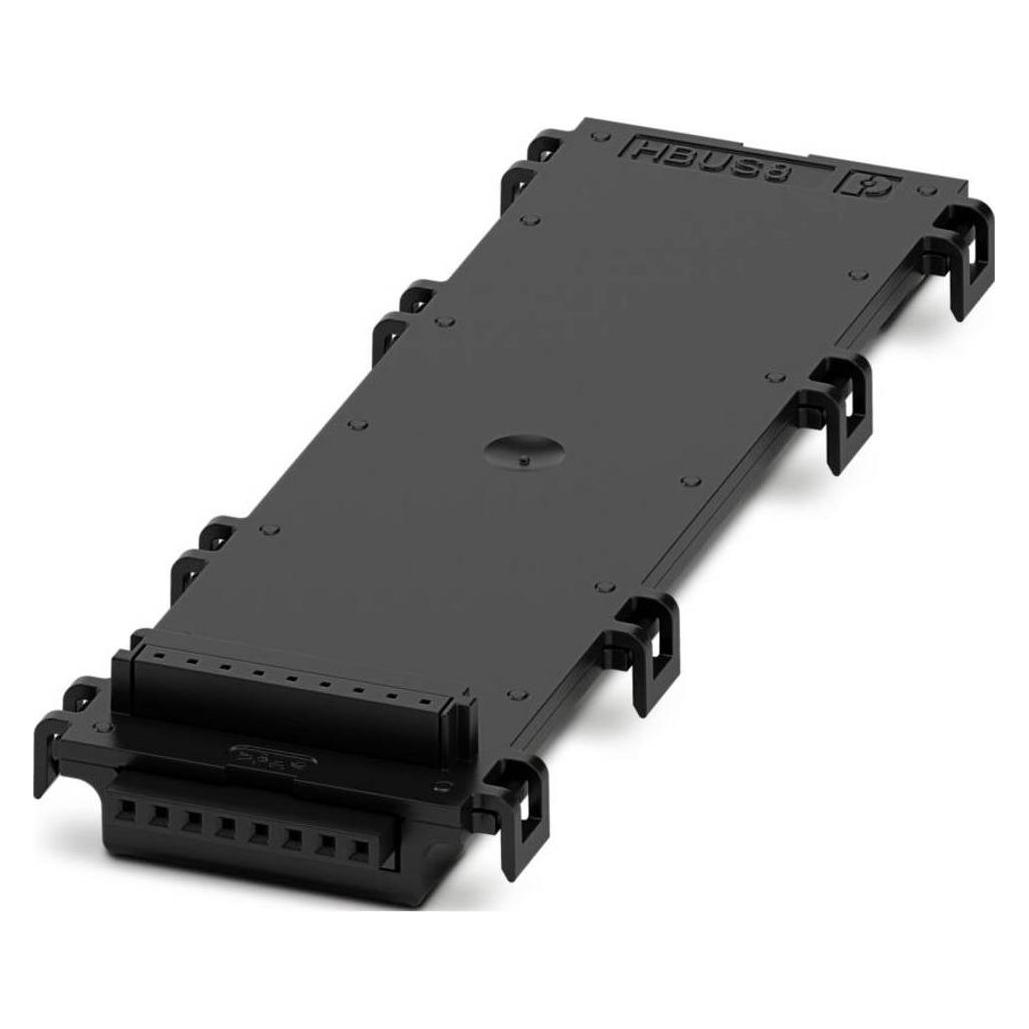 Phoenix Contact DIN rail bus connector, Kabels + Stekkers, Zwart