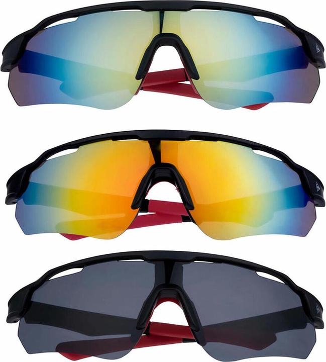 Actual product image Dunlop Bike glasses 3as with pouch