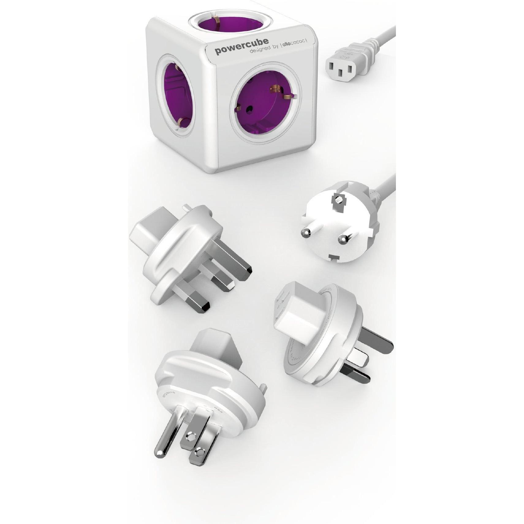 Allocacoc, Steckdosenleiste, Powercube (5 x, 1 m)