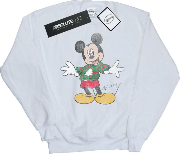 Produktbild Disney Mickey Mouse Christmas Jumper Sweatshirt Jungen (116)