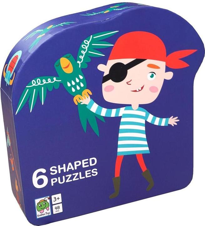 Produktbild Barbo Toys Puzzle für Kinder, verpackt in einer schicken Piratenbox (48 Teile)