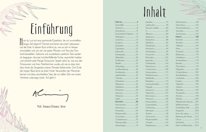 Actual product image Wundervolle Welt der Dinosaurier und der Urzeit (German, Anusuya Chinsamy-Turan, 2022)