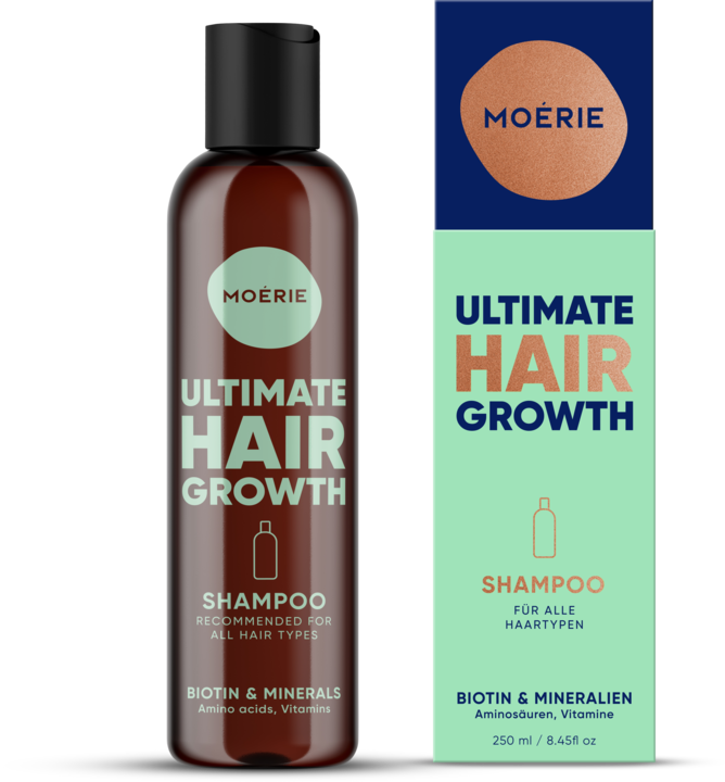 Moérie Ultimate Hair Growth (250 ml, Flüssiges Shampoo)