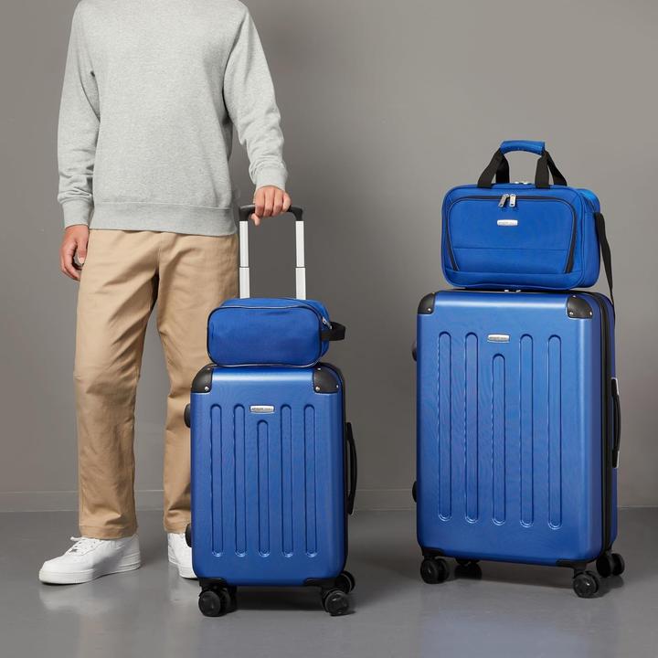 Image du produit Amazon Set Bagagli Guscio Rigido Espandibile con Ruote Pivot