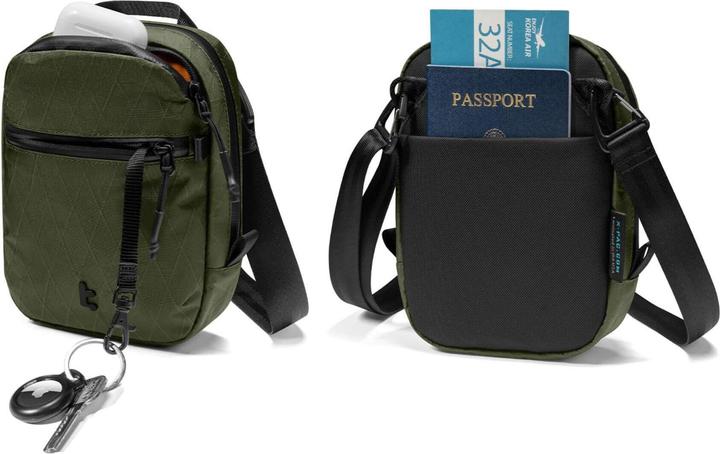 Immagine prodotto tomtoc Aviator-T37 X-pac shoulder bag, green (1.30 l)