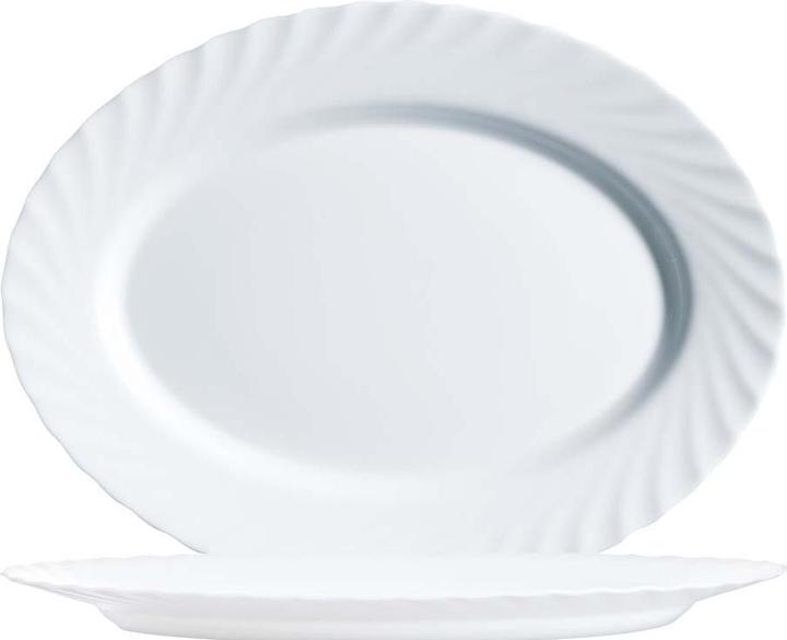 Arcoroc Oval plate, Trianon plain white