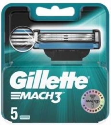 Productafbeelding Gillette Mach3 (5x)