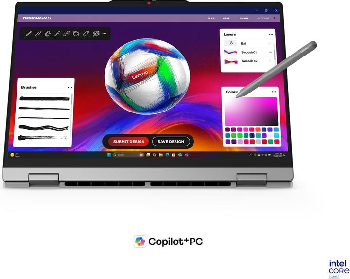 Actual product image Lenovo IdeaPad 5 2-in-1 (15.30", 512 GB, 16 GB, CH, Intel Core Ultra 7 355)