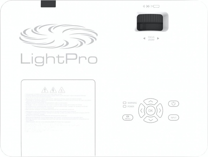 Produktbild Infocus IN1039 Beamer Standard Throw-Projektor 4200 ANSI Lumen 3LCD WUXGA (1920x1200) Weiss (Full HD, 4200 lm, 1.26 - 2.09:1)