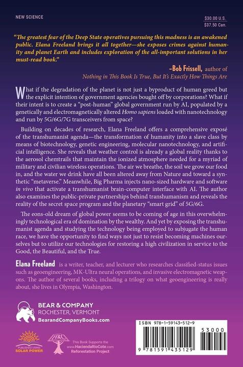 Actual product image The Geoengineered Transhuman (English, Elana Freeland, 2025)