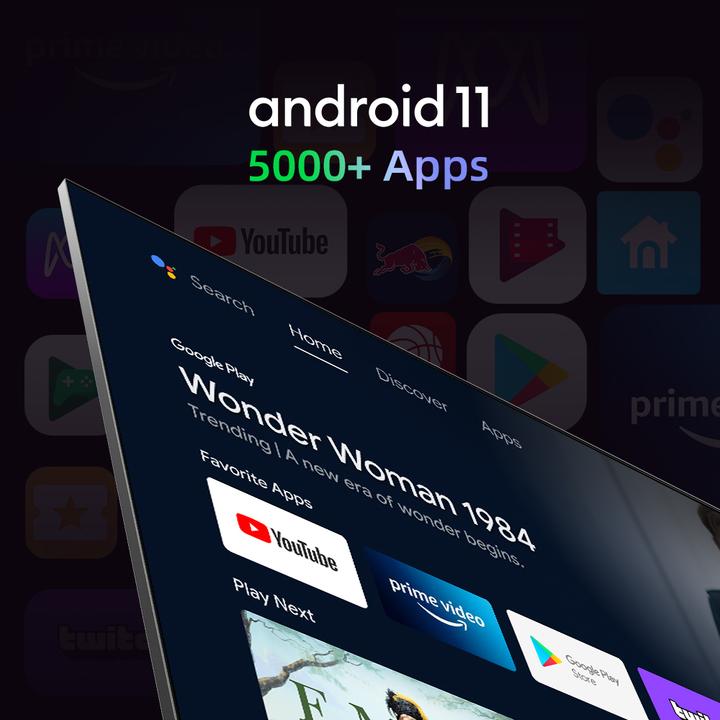 Image du produit CHiQ U55QM8V (139 cm(55 pouces), noir, UltraHD/4K, triple tuner, Android) (55", QLED, 4K)