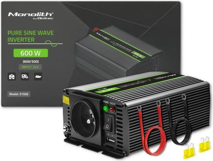 Produktbild Qoltec 51936 Pure Sine Wave Inverter