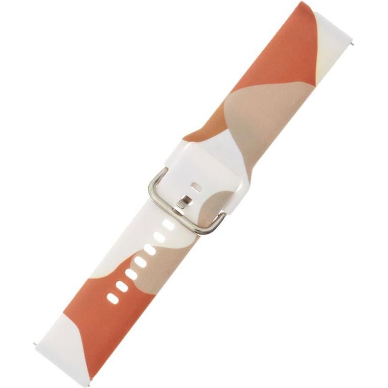 Hurtel Strap Moro Band For Samsung Galaxy Watch 46mm Silicone Strap Watch Bracelet Pattern 5 (Silikon), Uhrenarmband, Be...