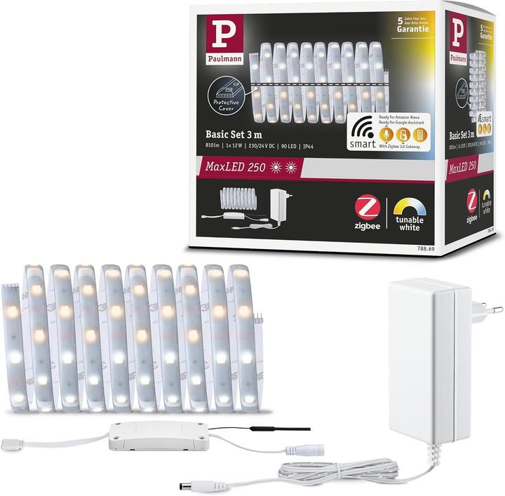 Image du produit Paulmann MaxLED 250 Stripe Set (Blanc, 300 cm, Intérieur)