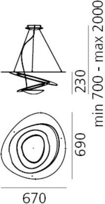 Image du produit Artemide Pirce Micro (3313 lm)