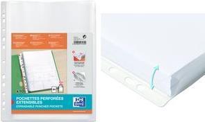 Produktbild Elba Prospekthülle mit Dehnfalten, DIN A4, PP, 0,2 mm glasklar, oben offen, ohne Verschlussklappe (A4, 1 x)