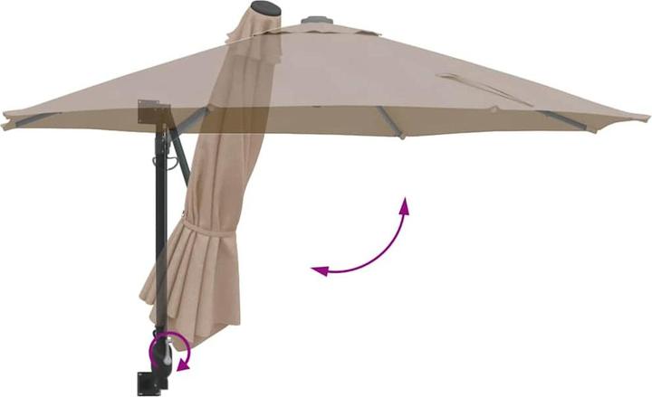Image du produit vidaXL Garten-Sonnenschirm (2.48 m)