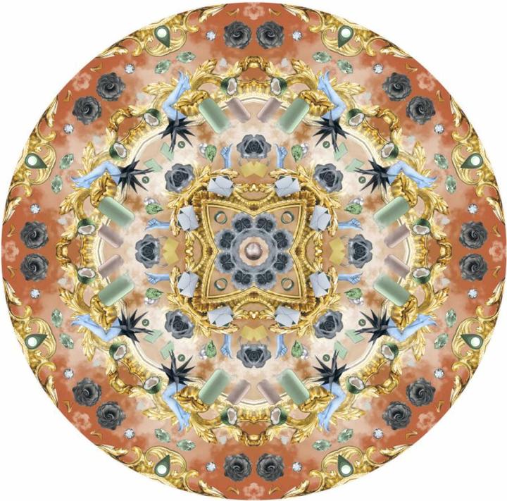 Actual product image Moooi Utopian Fairy Tales Carpet (Ø 350 cm)