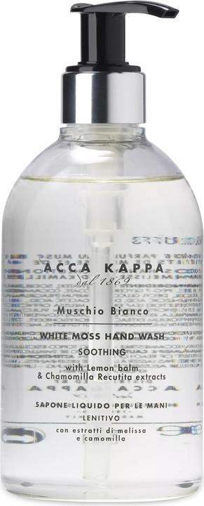 Immagine prodotto Acca Kappa Lavaggio a mano del muschio bianco (Sapone liquido, 300 ml)