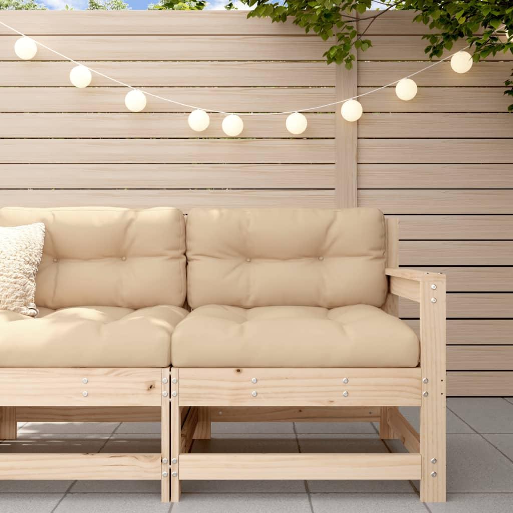 VidaXL, Gartenlounge, Garten-Ecksofa Massivholz Kiefer,Material: Massives