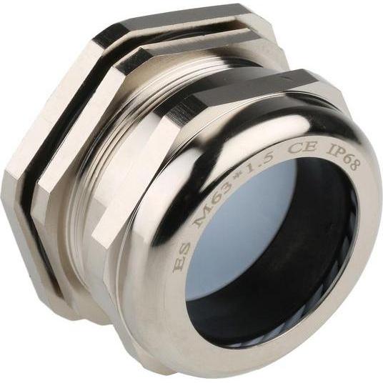Rs Pro, Kabelverbindung, M63 Brass Cable gland + locknut,37-44mm