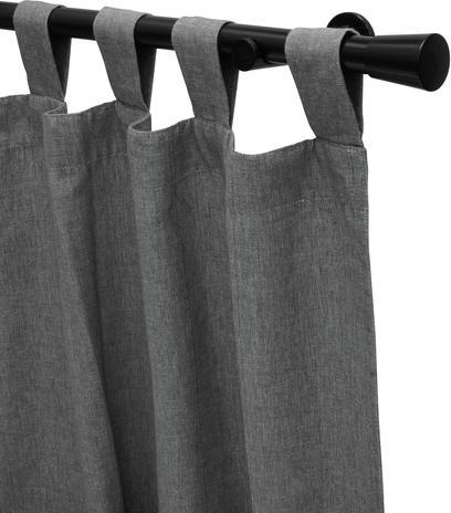 Actual product image Gardinia Gardinenstangen-Set Korfu 1-Lauf Ø 28 mm