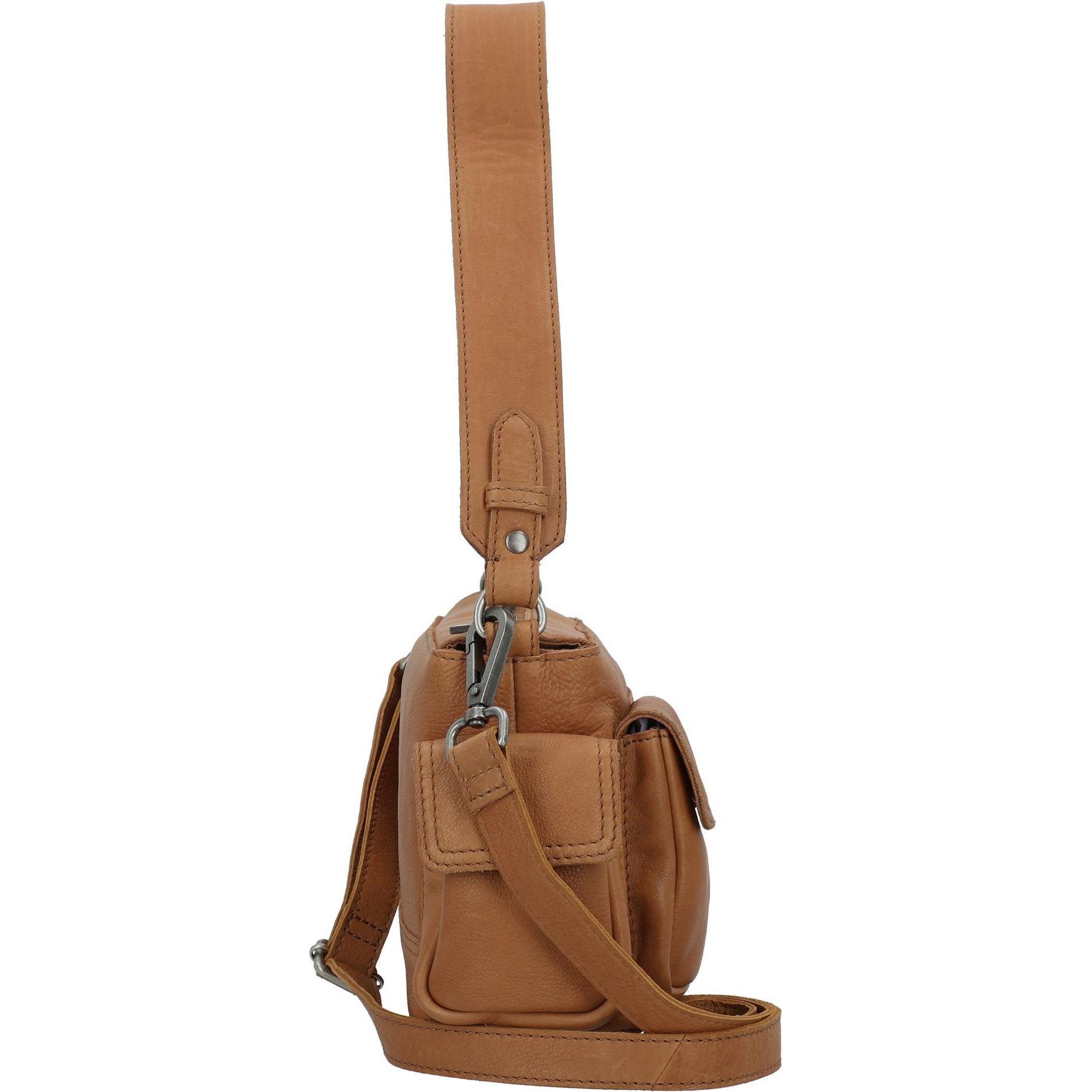 Thumbnail - Cowboysbag, Handtasche, Susanville Schultertasche Leder 25 cm, Beige