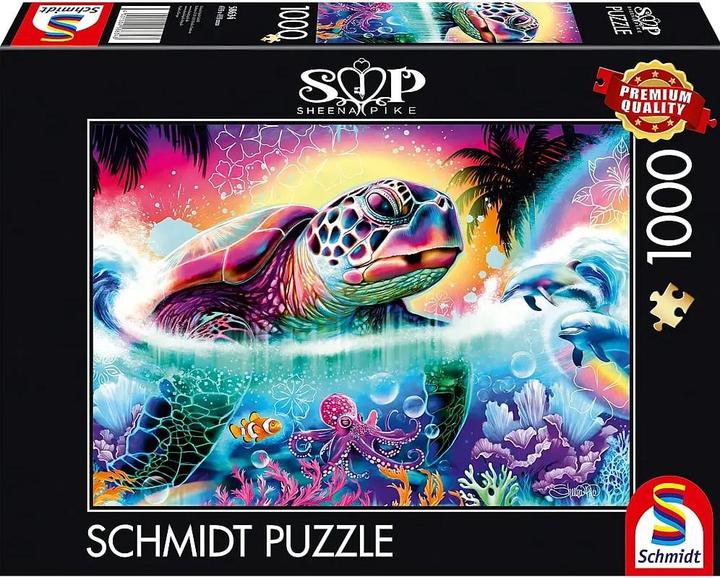 Schmidt Spiele SSP Neon Schildkröte (1000 pezzi)