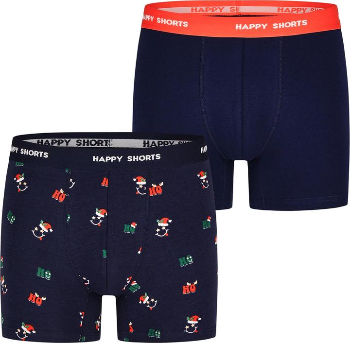 Produktbild Happy shorts Retro Boxer Jersey XMAS (M, 2er Pack)