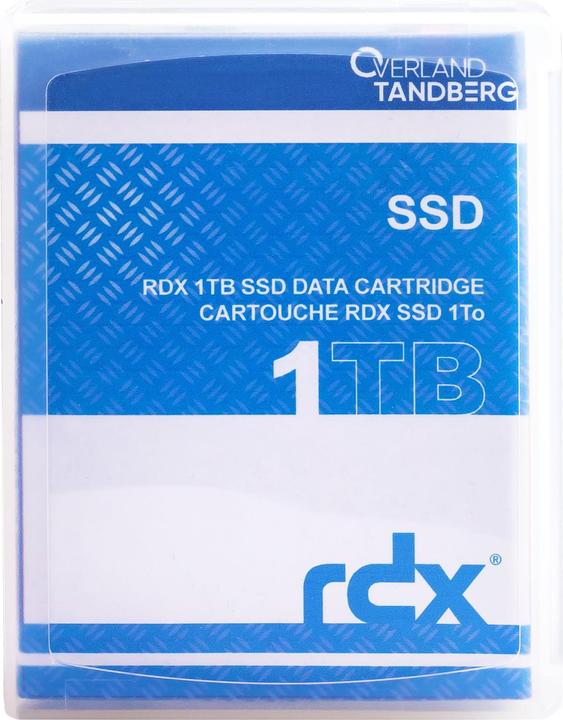 Image du produit Tandberg Data Support RDX (SSD) 8877-RDX 1 TB 1 pièce (RDX (SSD), 1000 Go)