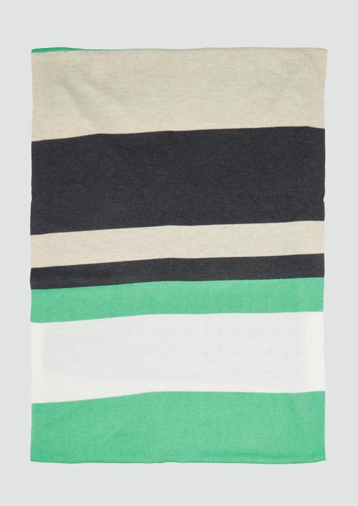 Image du produit s.Oliver Snood Gestreifter Loop-Schal aus Wollmix