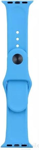 Actual product image Hermex Apple Watch 40mm / 38mm silicone strap S/M BLUE (38 mm, 40 mm, Silicone)