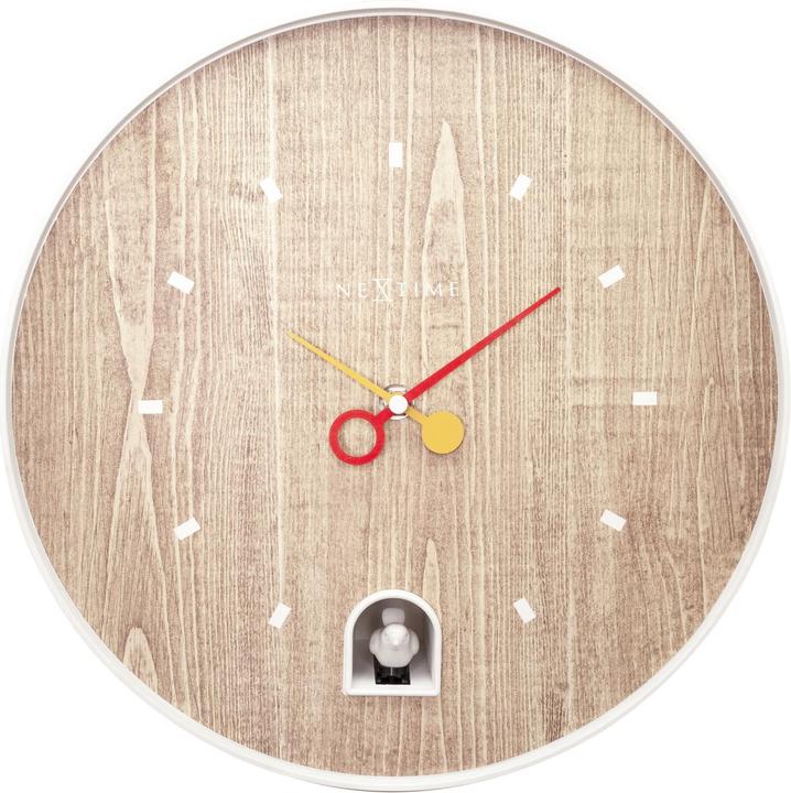 Image du produit Nextime Horloge murale Nightingale Blanc (30 cm)