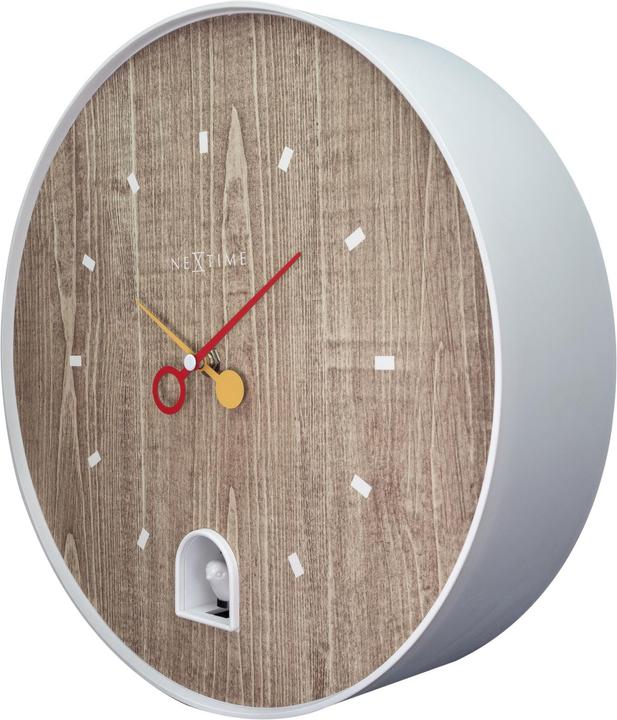 Image du produit Nextime Horloge murale Nightingale Blanc (30 cm)