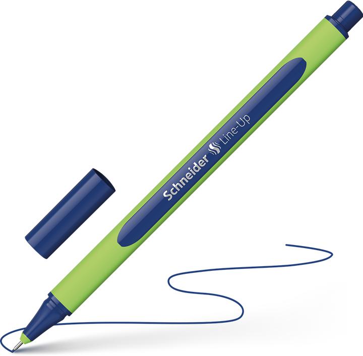 Produktbild Schneider Fineliner Line-Up - Dunkelblau (10x)