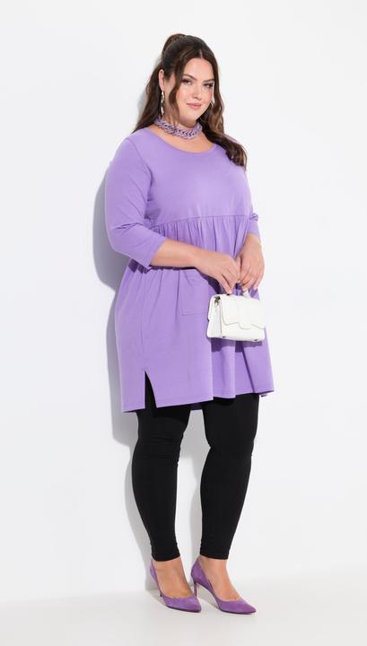 Actual product image Ulla Popken Empire Waist Patch Pocket Knit Tunic (50, 52)