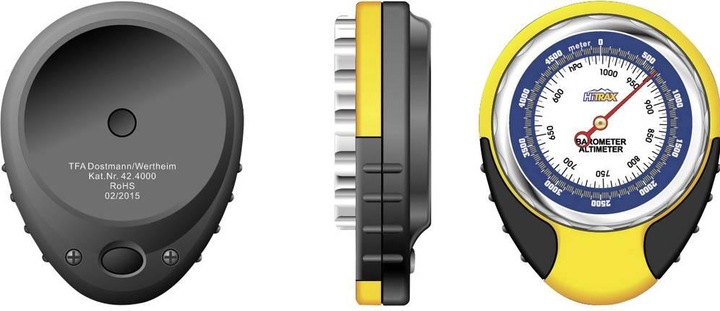 Actual product image TFA Altimeter HiTrax Globe Heights