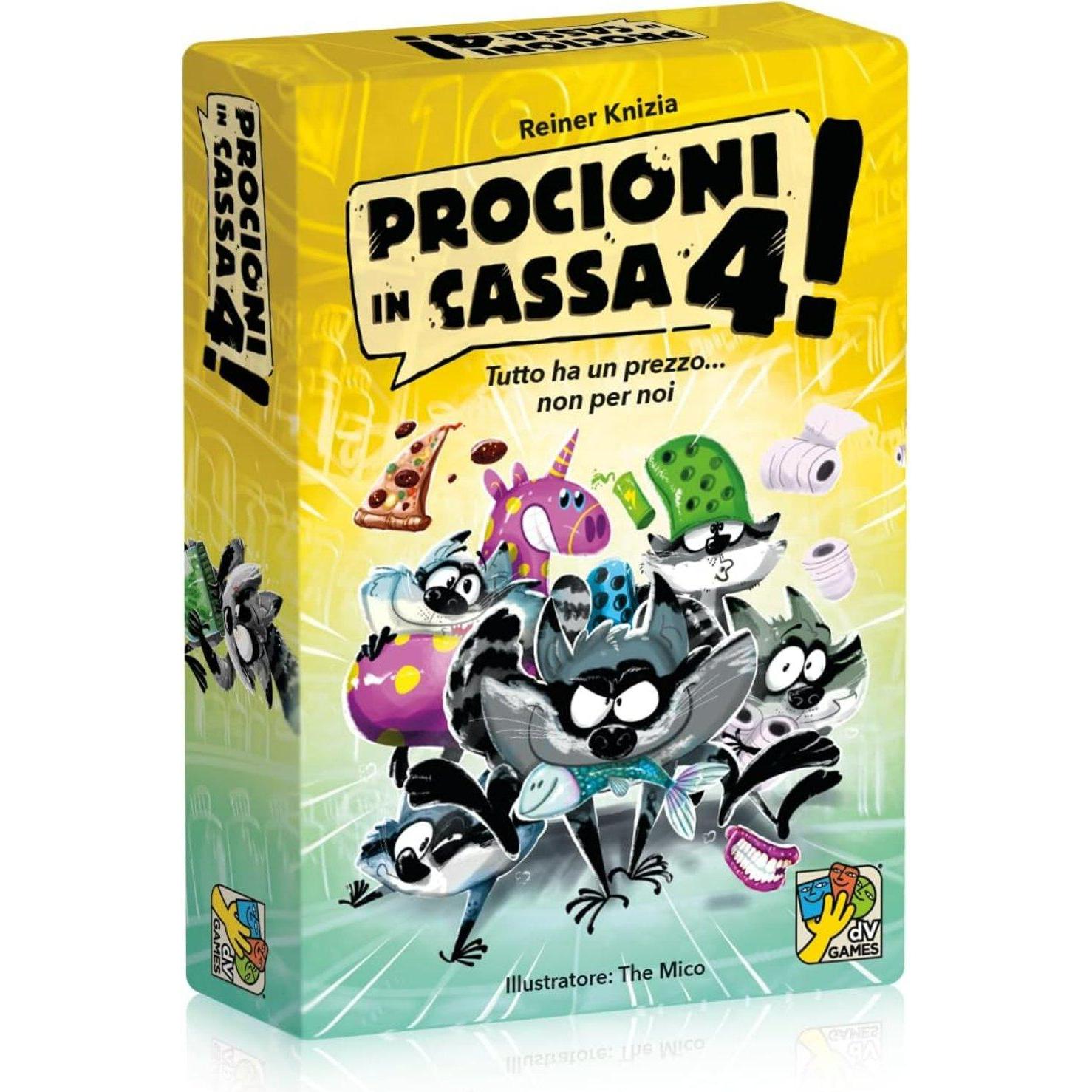 DV Giochi PROCIONI IN CASSA 4! - DAY ONE 29/10 (Italienisch)